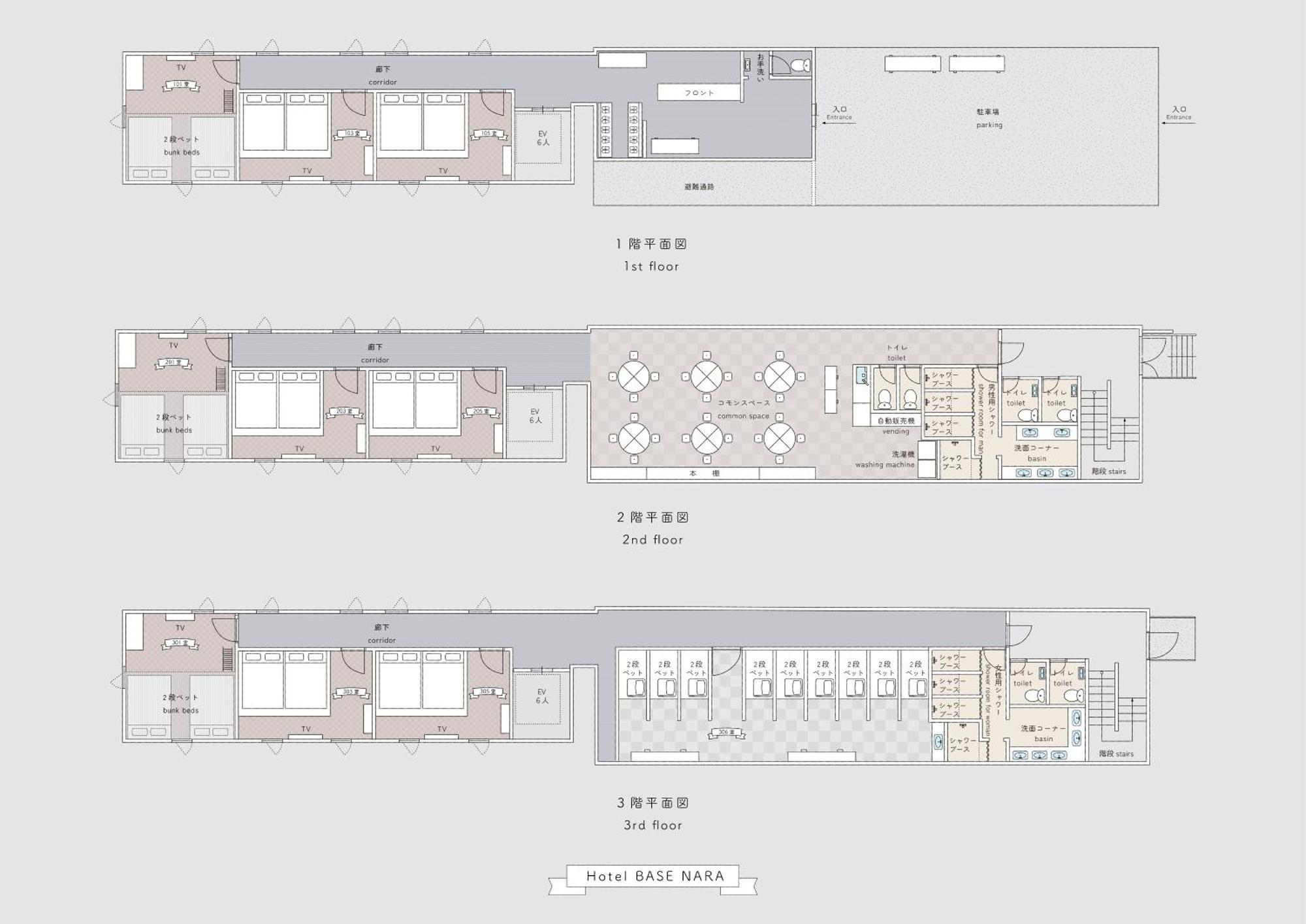 Hotel Base Nara Eksteriør billede